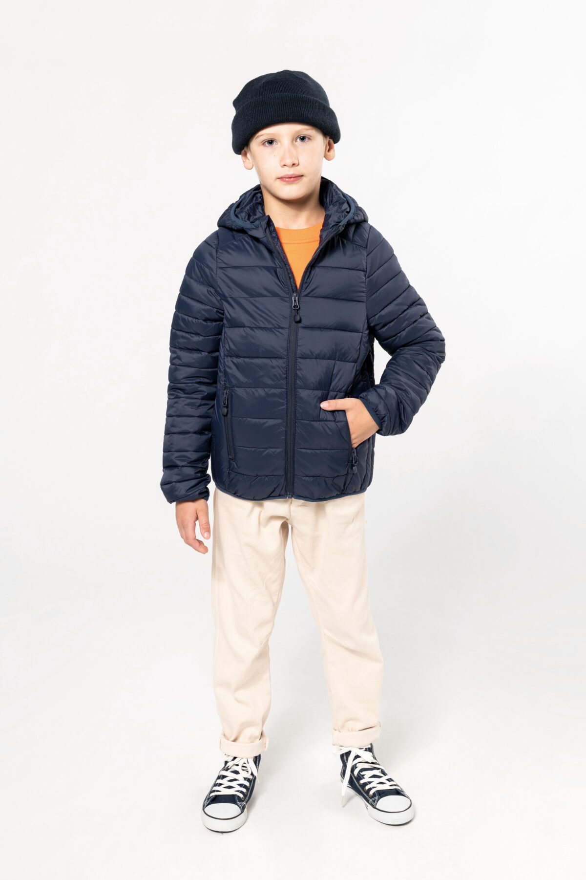 Doudoune légère capuche enfant - K6112 – Image 3
