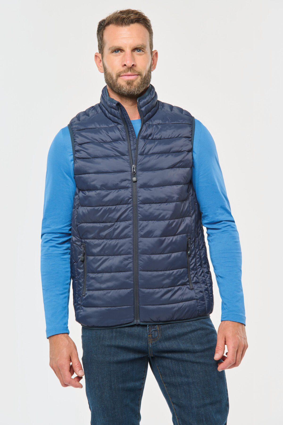 Doudoune légère sans manches homme - K6113 – Image 1