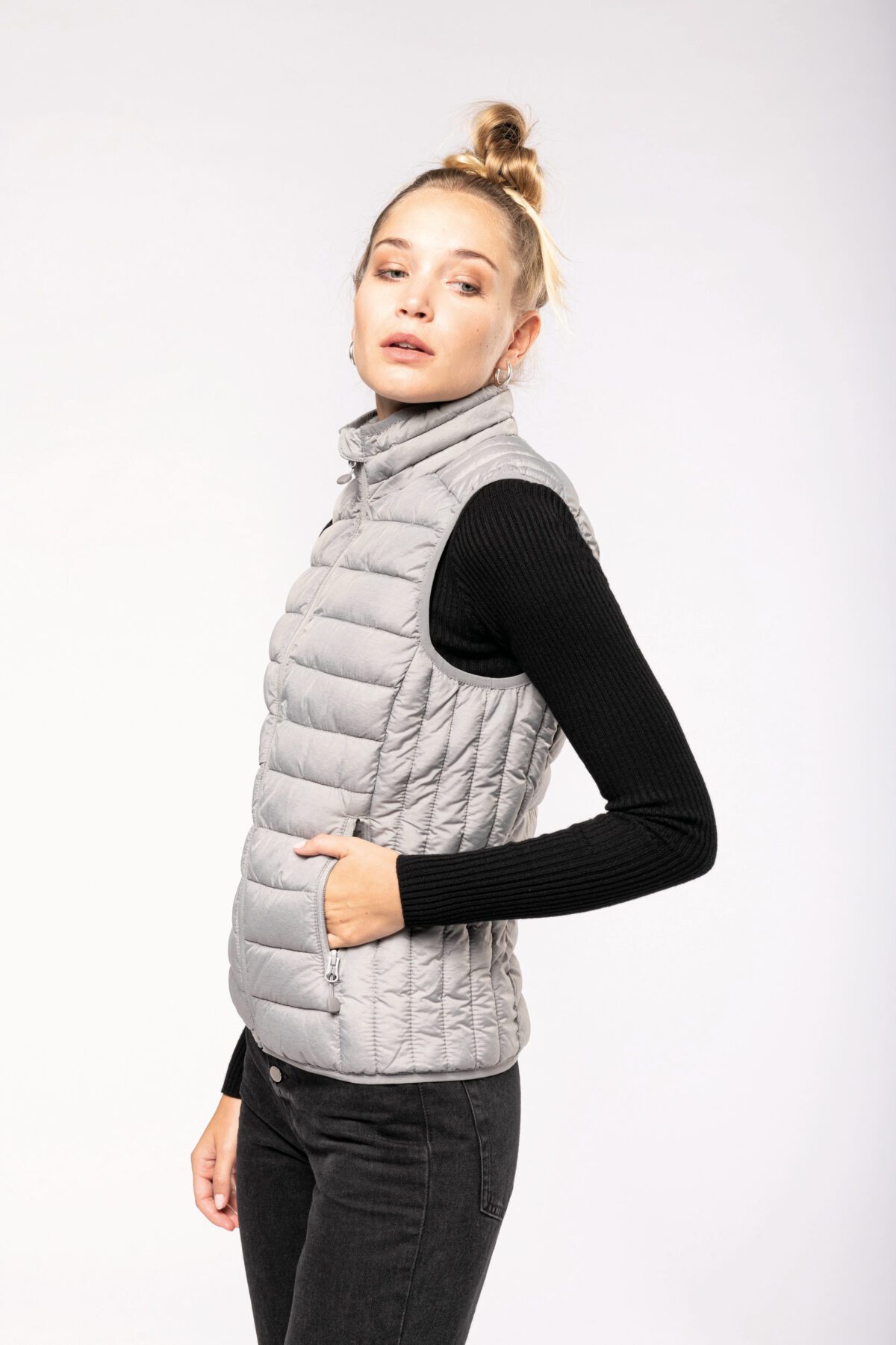 Doudoune légère sans manches femme - K6114 – Image 10