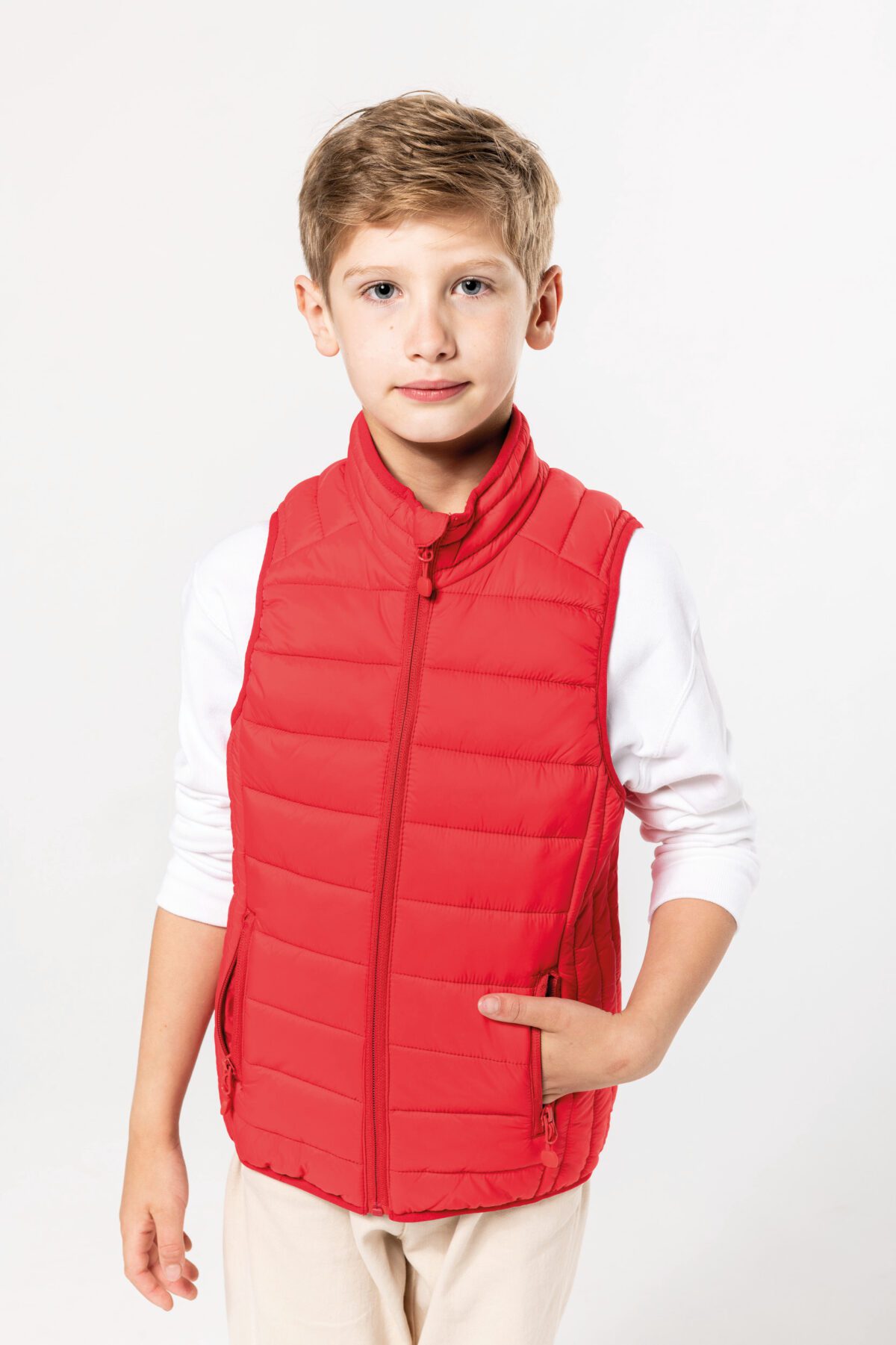 Doudoune légère sans manches enfant - K6115 – Image 1