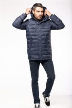 Parka doudoune légère à capuche homme - K6128 – Image 4