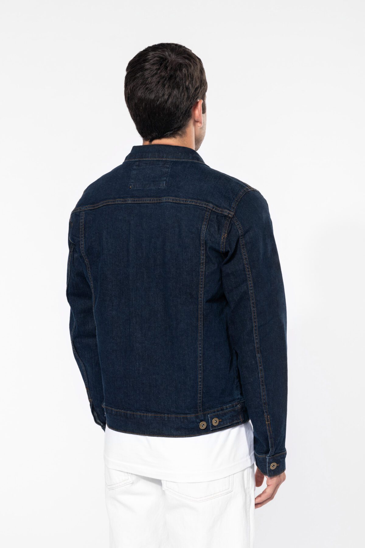 Blouson denim non doublé homme - K6136 – Image 2
