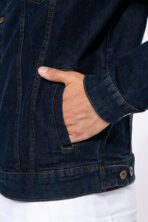 Blouson denim non doublé homme - K6136 – Image 8