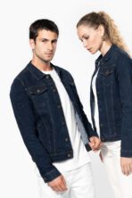 Blouson denim non doublé homme - K6136 – Image 14