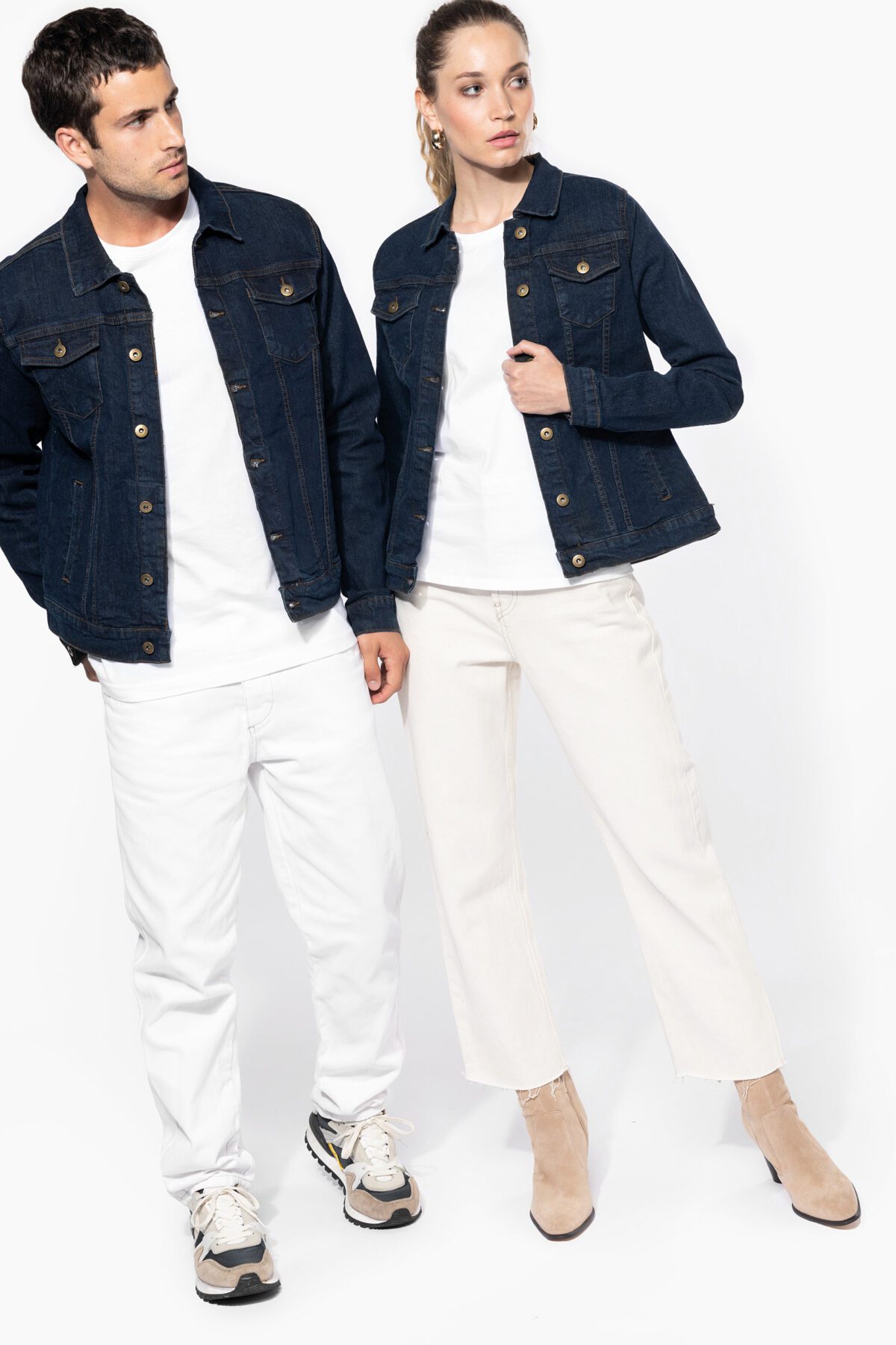 Blouson denim non doublé homme - K6136 – Image 5