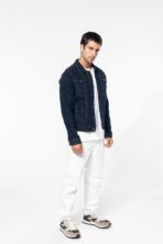 Blouson denim non doublé homme - K6136 – Image 11