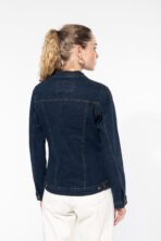 Blouson denim non doublé femme - K6137 – Image 2