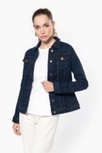 Blouson denim non doublé femme - K6137 – Image 10
