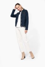 Blouson denim non doublé femme - K6137 – Image 3