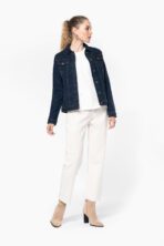 Blouson denim non doublé femme - K6137 – Image 9