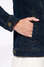 Blouson denim non doublé femme - K6137 – Image 7