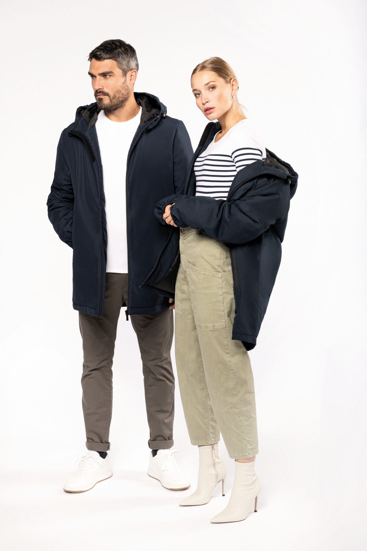 Parka à capuche recyclée unisexe - 6152 – Image 19