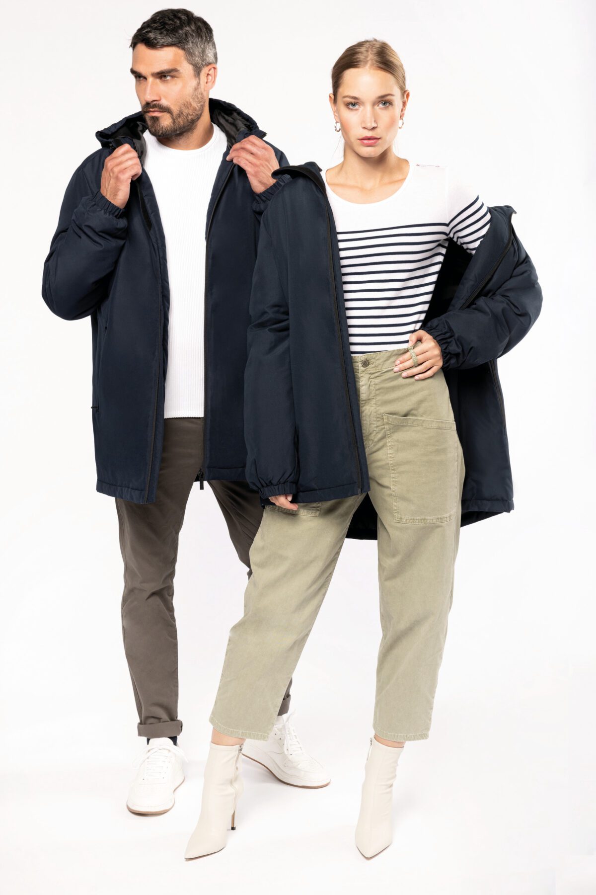 Parka à capuche recyclée unisexe - 6152 – Image 6