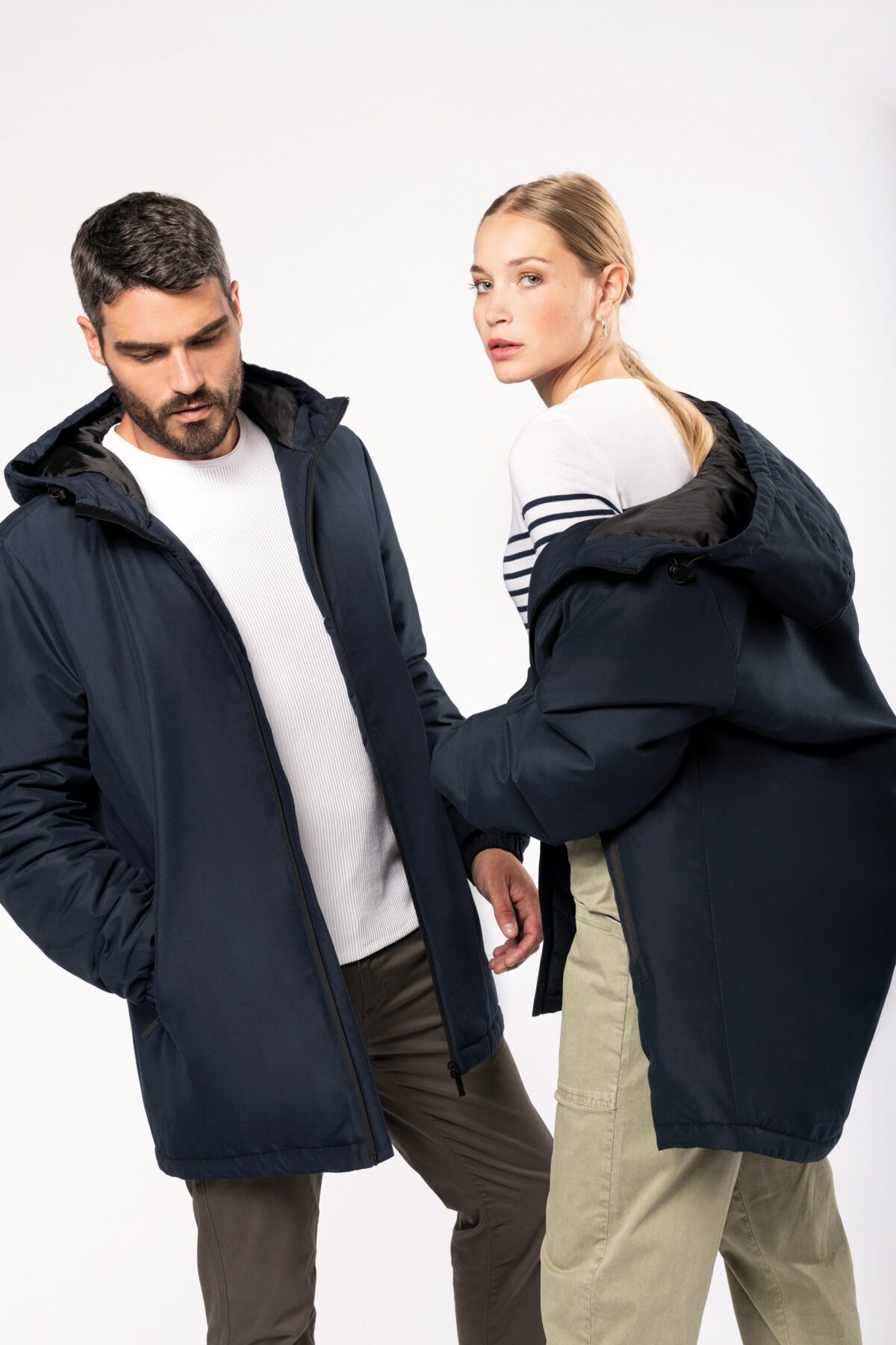 Parka à capuche recyclée unisexe - 6152 – Image 18