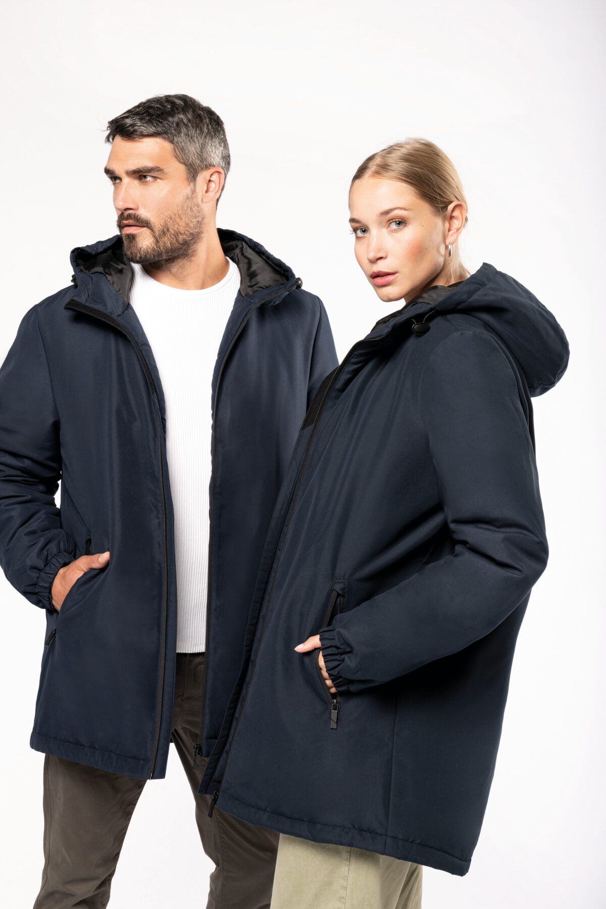Parka à capuche recyclée unisexe - 6152 – Image 5
