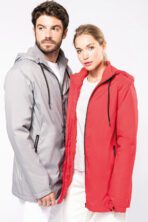 Veste à capuche avec doublure en micropolaire unisexe - K6153 – Image 9
