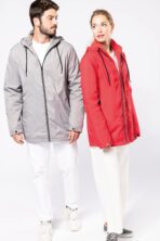 Veste à capuche avec doublure en micropolaire unisexe - K6153 – Image 20