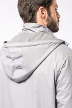 Veste à capuche avec doublure en micropolaire unisexe - K6153 – Image 13