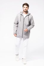 Veste à capuche avec doublure en micropolaire unisexe - K6153 – Image 5