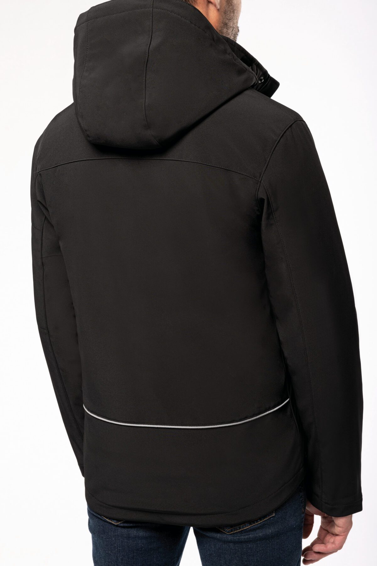 Parka softshell doublée capuche homme - K650 – Image 10