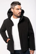 Parka softshell doublée capuche homme - K650