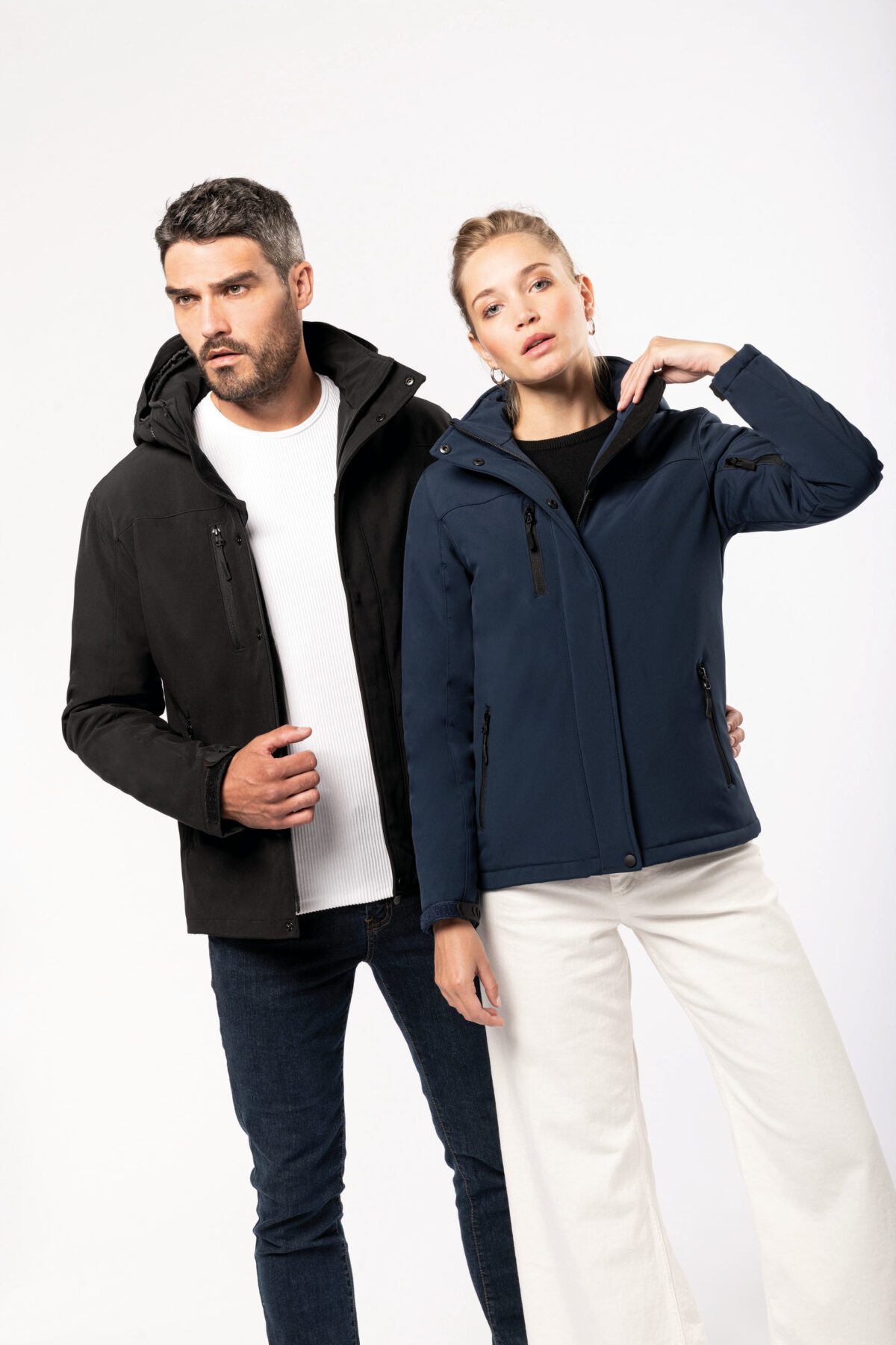 Parka softshell doublée capuche homme - K650 – Image 9