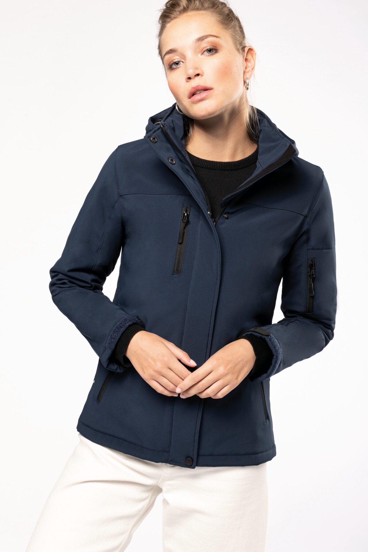 Parka softshell doublée capuche femme - K651 – Image 1