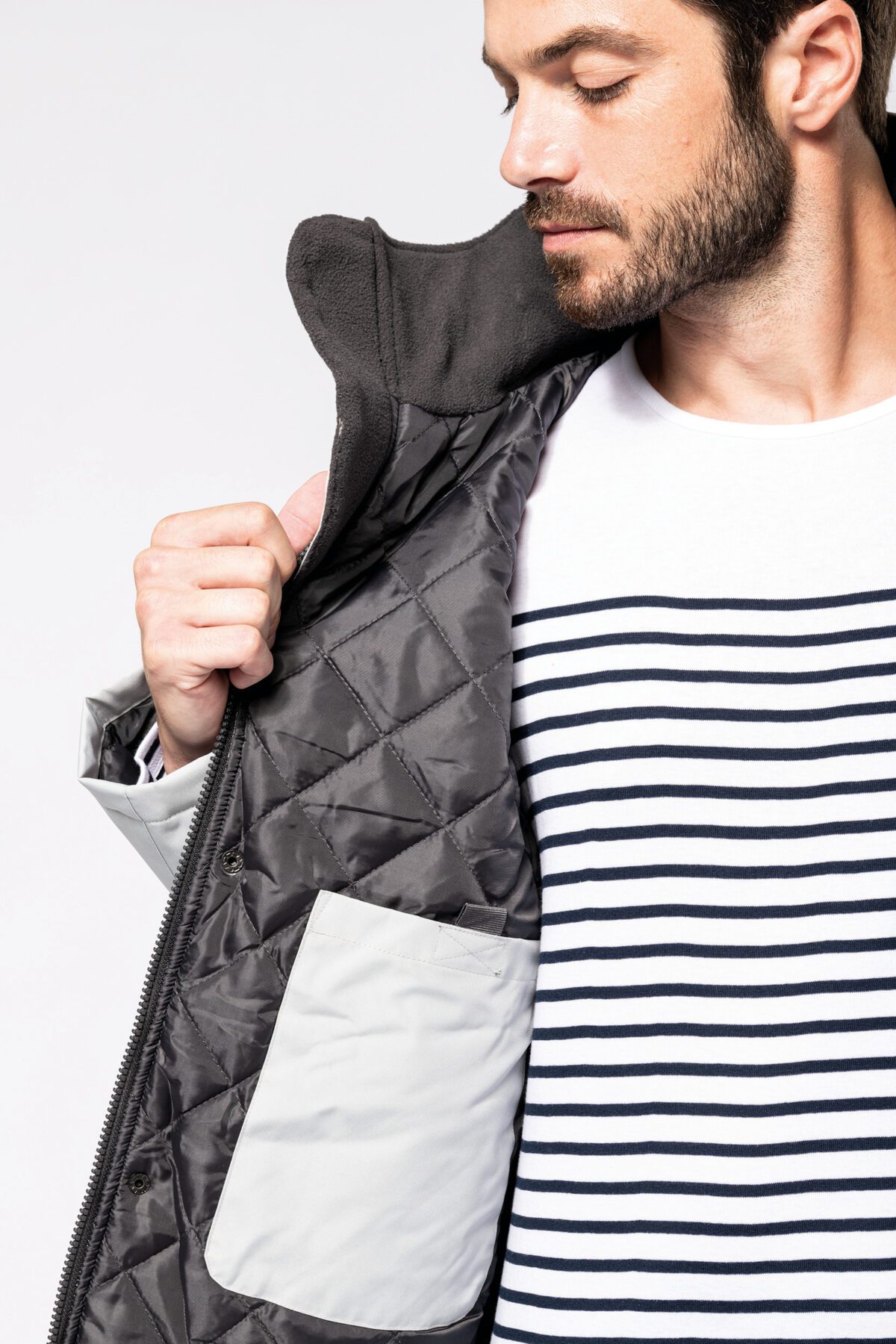 Parka doublure matelassée - K677 – Image 11