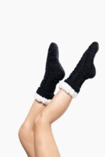 K815 - Chaussettes lounge doublées sherpa