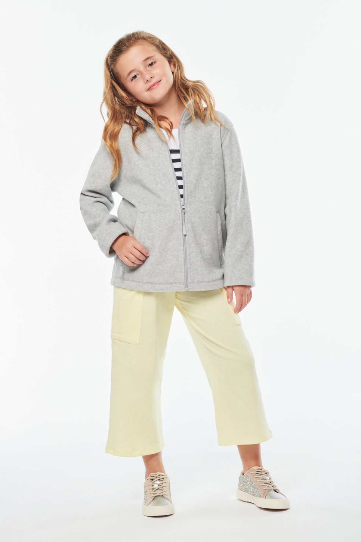 Veste micropolaire zippée enfant – Image 17