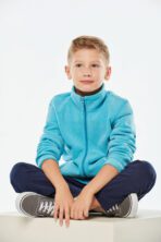 Veste micropolaire zippée enfant – Image 15