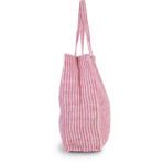 KI0236 - Sac shopping à rayures en juco – Image 4