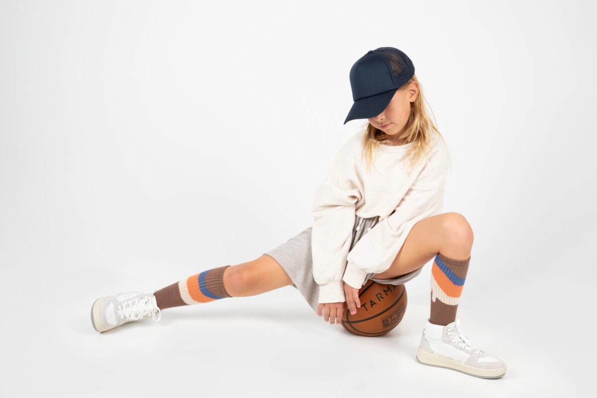 Casquette trucker enfant - 5 panneaux - KP143 – Image 2