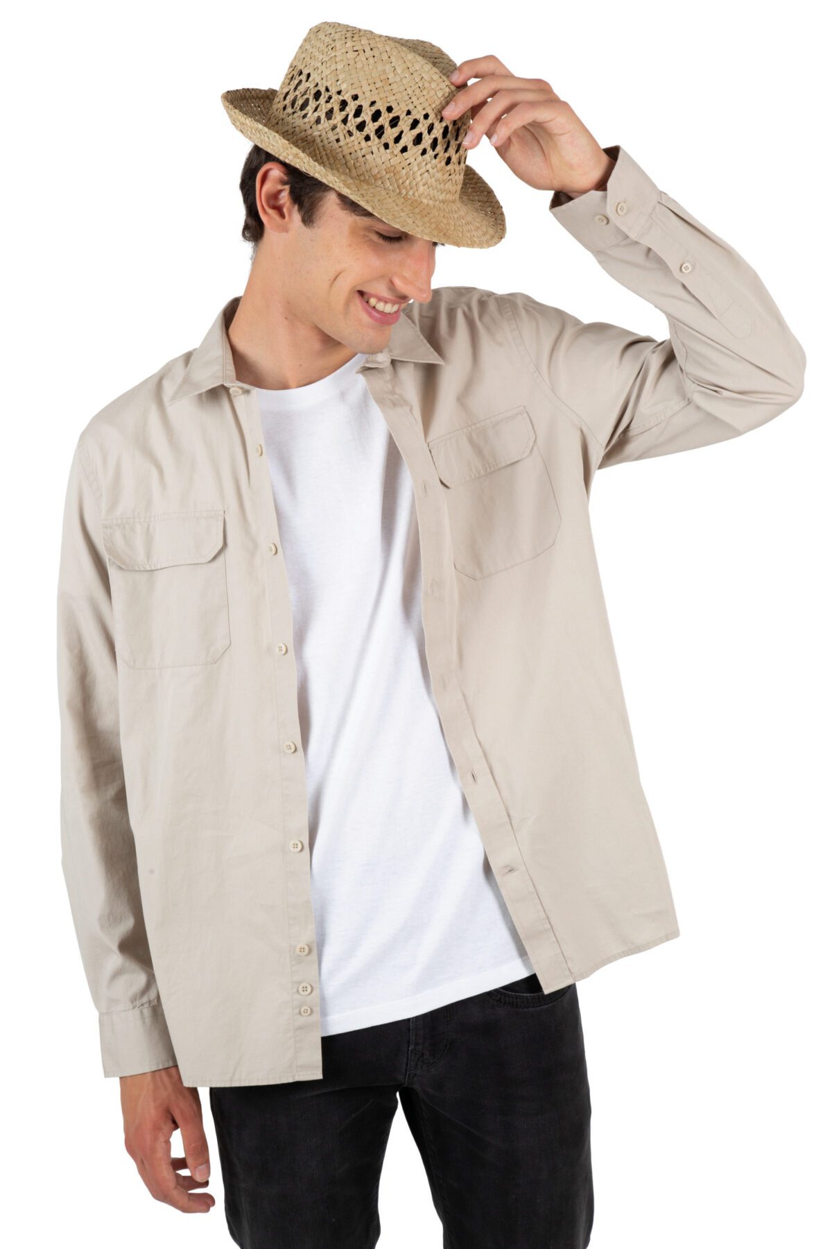 Chapeau Panama tressé - KP613 – Image 1