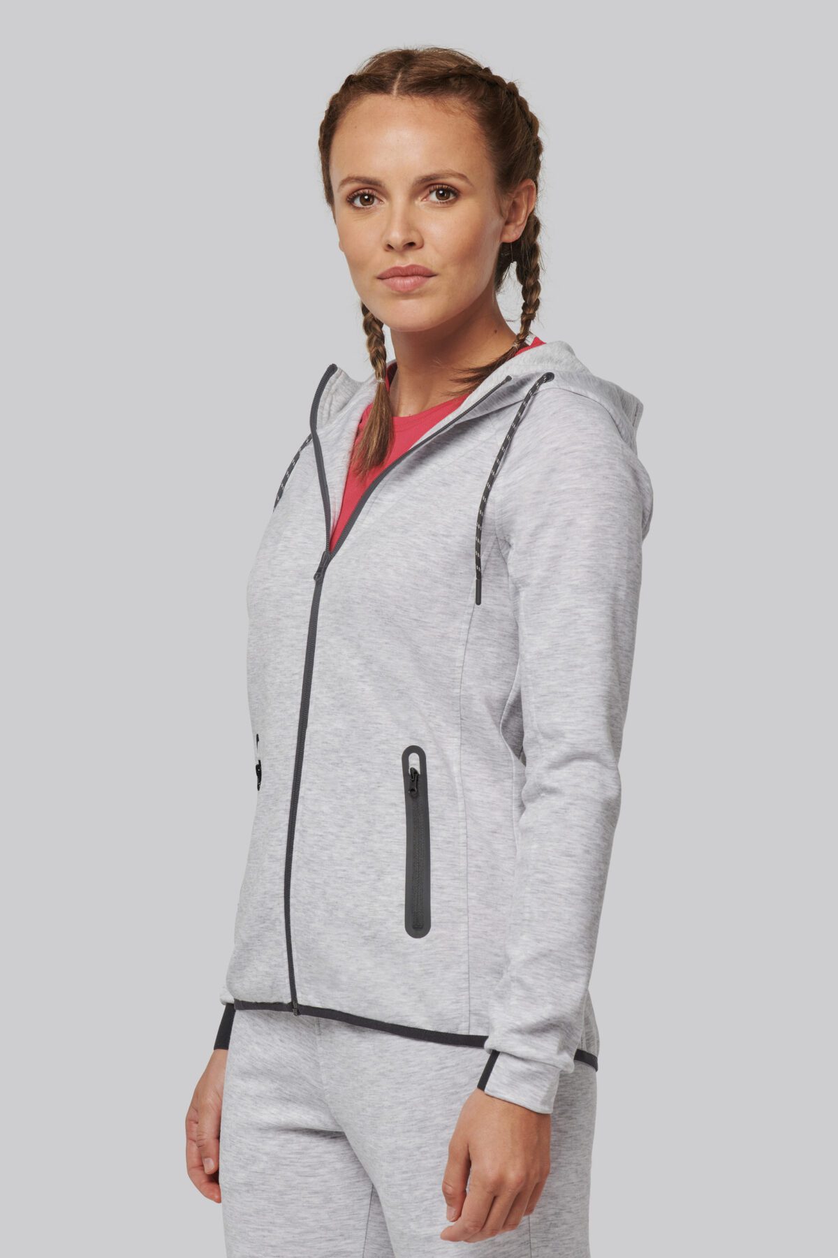 Veste à capuche femme - PA359 – Image 10