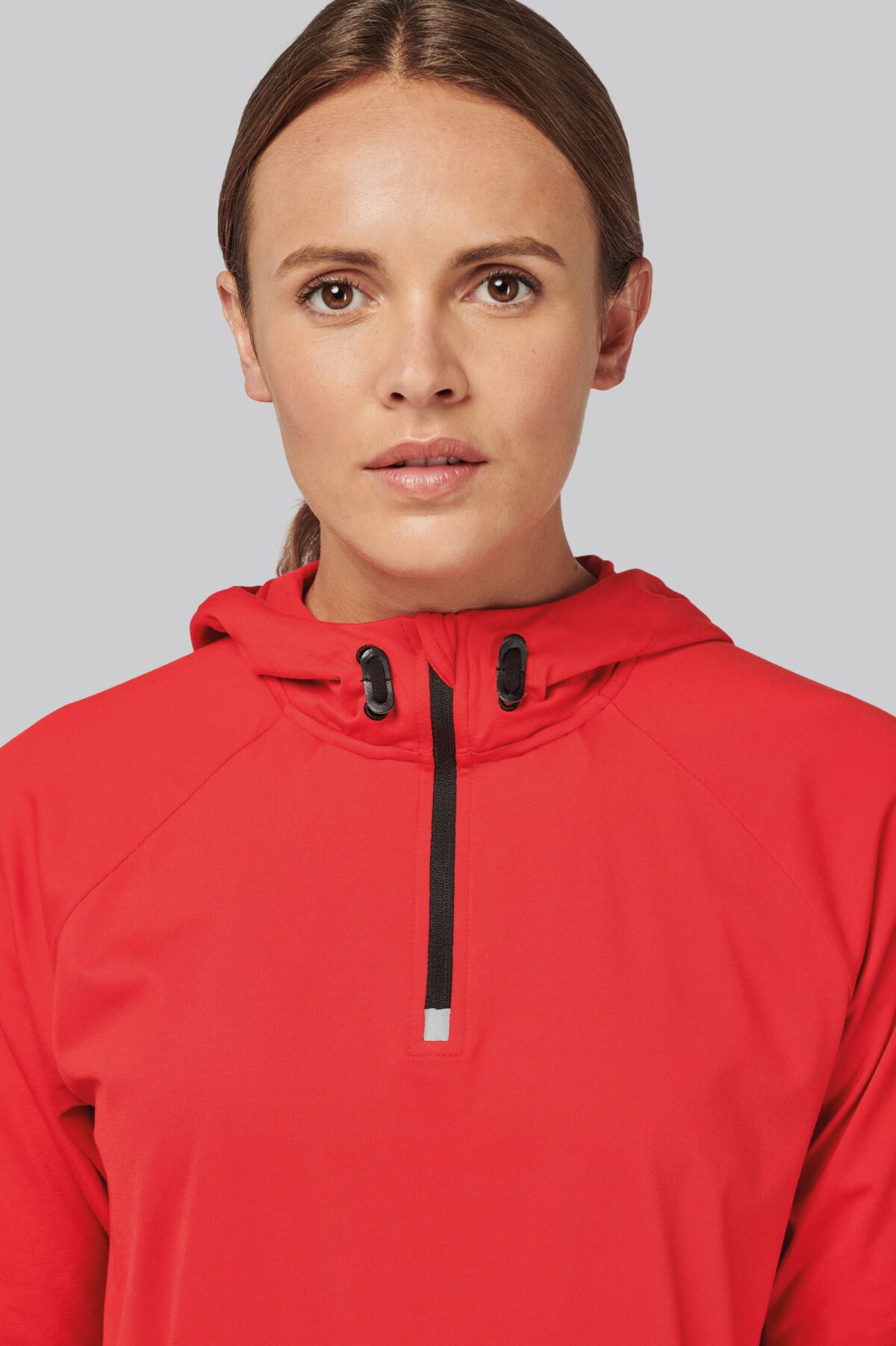 Sweat-shirt personnalisé à capuche 1/4 zip sport unisexe - PA360 – Image 13