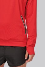 Sweat-shirt personnalisé à capuche 1/4 zip sport unisexe - PA360 – Image 30