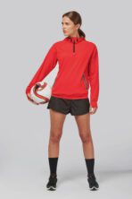 Sweat-shirt personnalisé à capuche 1/4 zip sport unisexe - PA360 – Image 32