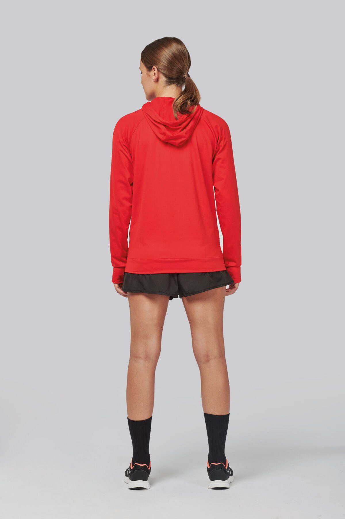 Sweat-shirt personnalisé à capuche 1/4 zip sport unisexe - PA360 – Image 29