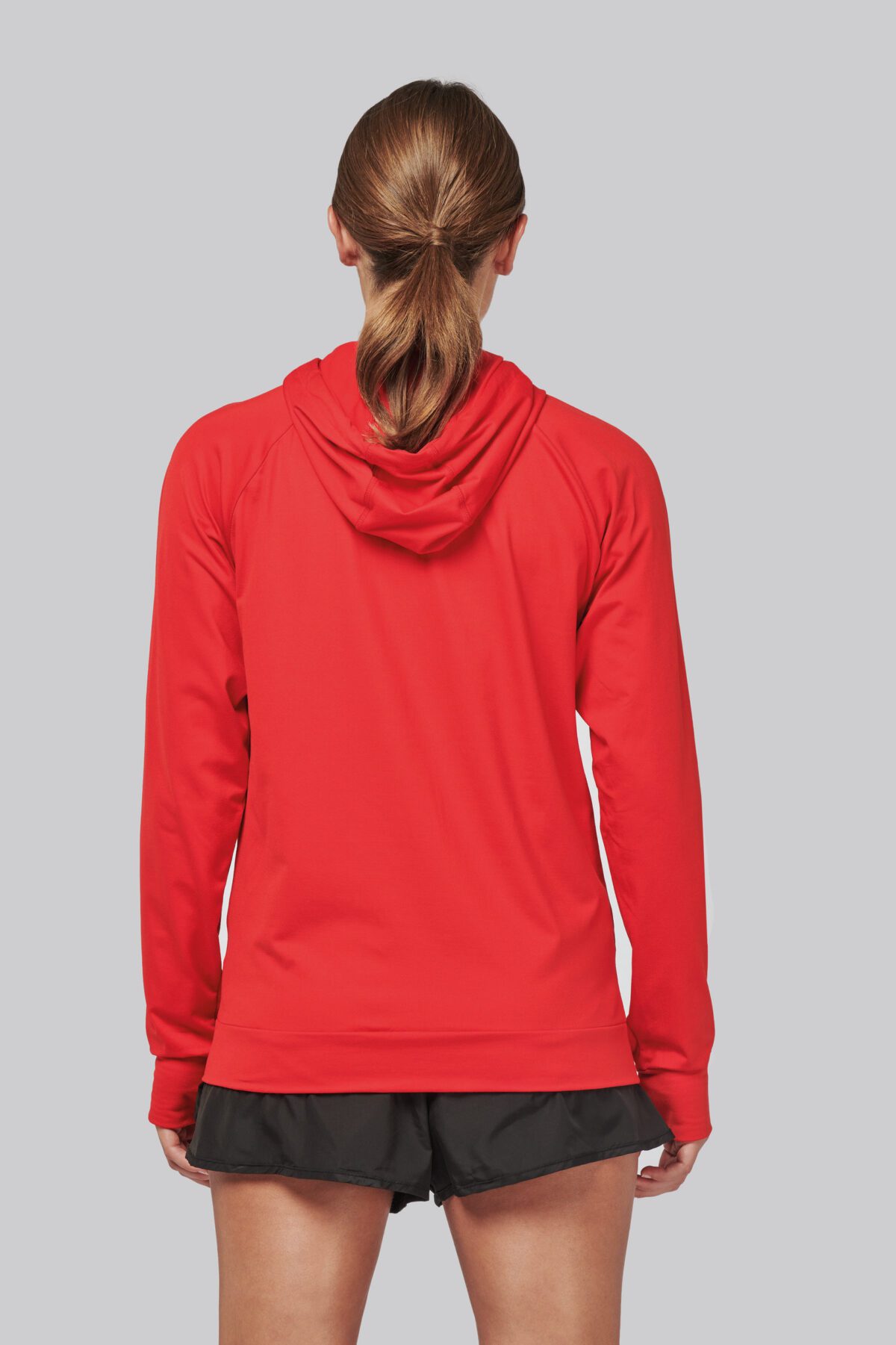 Sweat-shirt personnalisé à capuche 1/4 zip sport unisexe - PA360 – Image 9