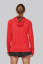 Sweat-shirt personnalisé à capuche 1/4 zip sport unisexe - PA360 – Image 9