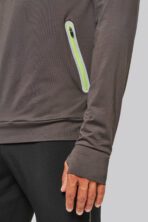 Sweat-shirt personnalisé à capuche 1/4 zip sport unisexe - PA360 – Image 36
