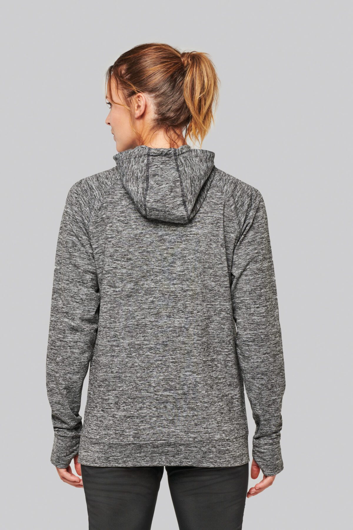 Sweat-shirt personnalisé à capuche 1/4 zip sport unisexe - PA360 – Image 15