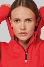 Sweat-shirt personnalisé à capuche 1/4 zip sport unisexe - PA360 – Image 26