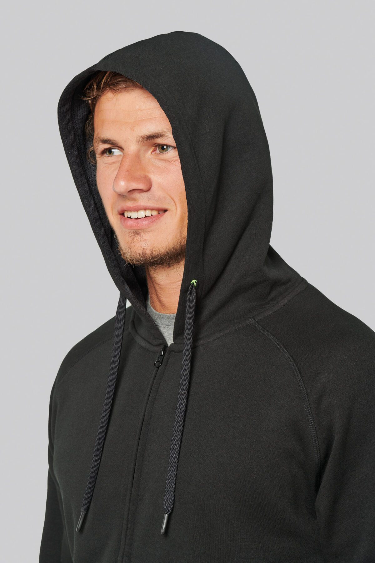 Veste zippée à capuche unisexe – Image 10