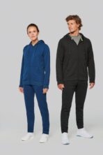 Veste zippée à capuche unisexe – Image 9