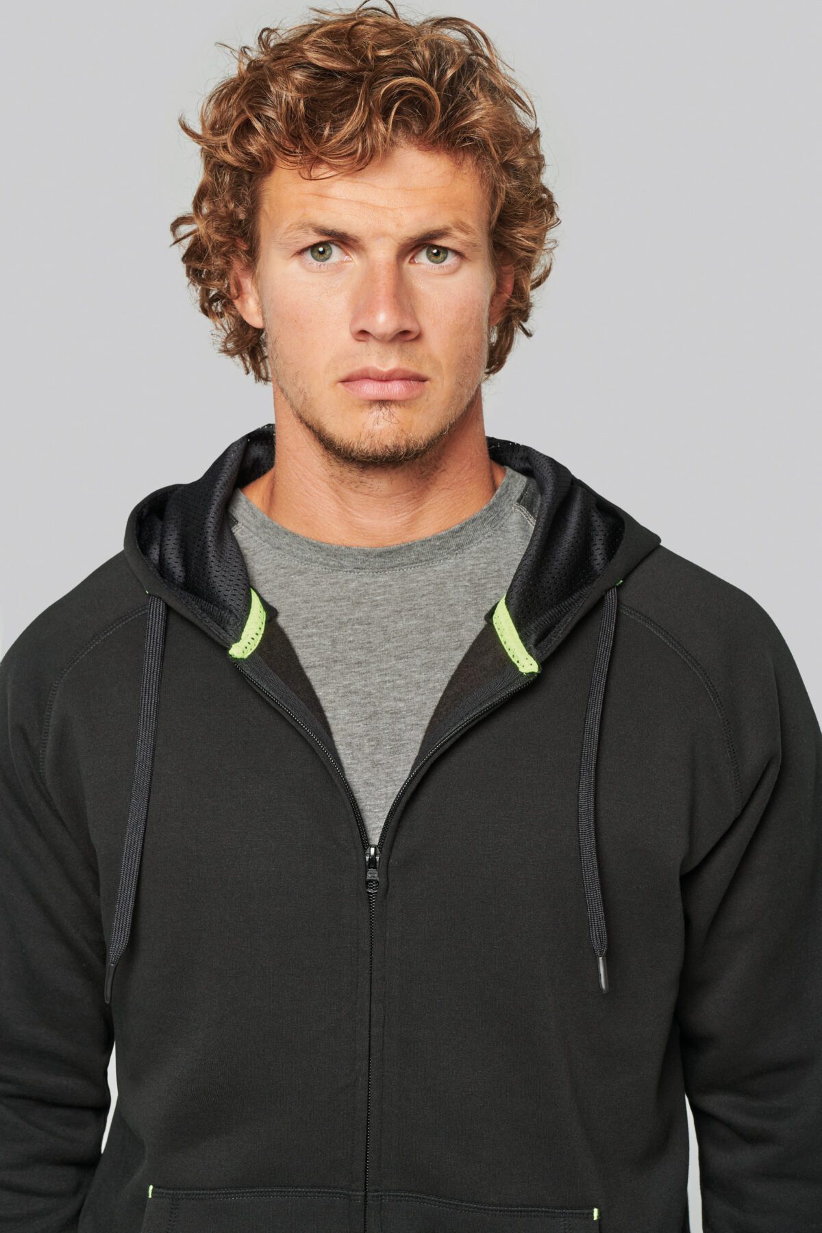 Veste zippée à capuche unisexe – Image 11