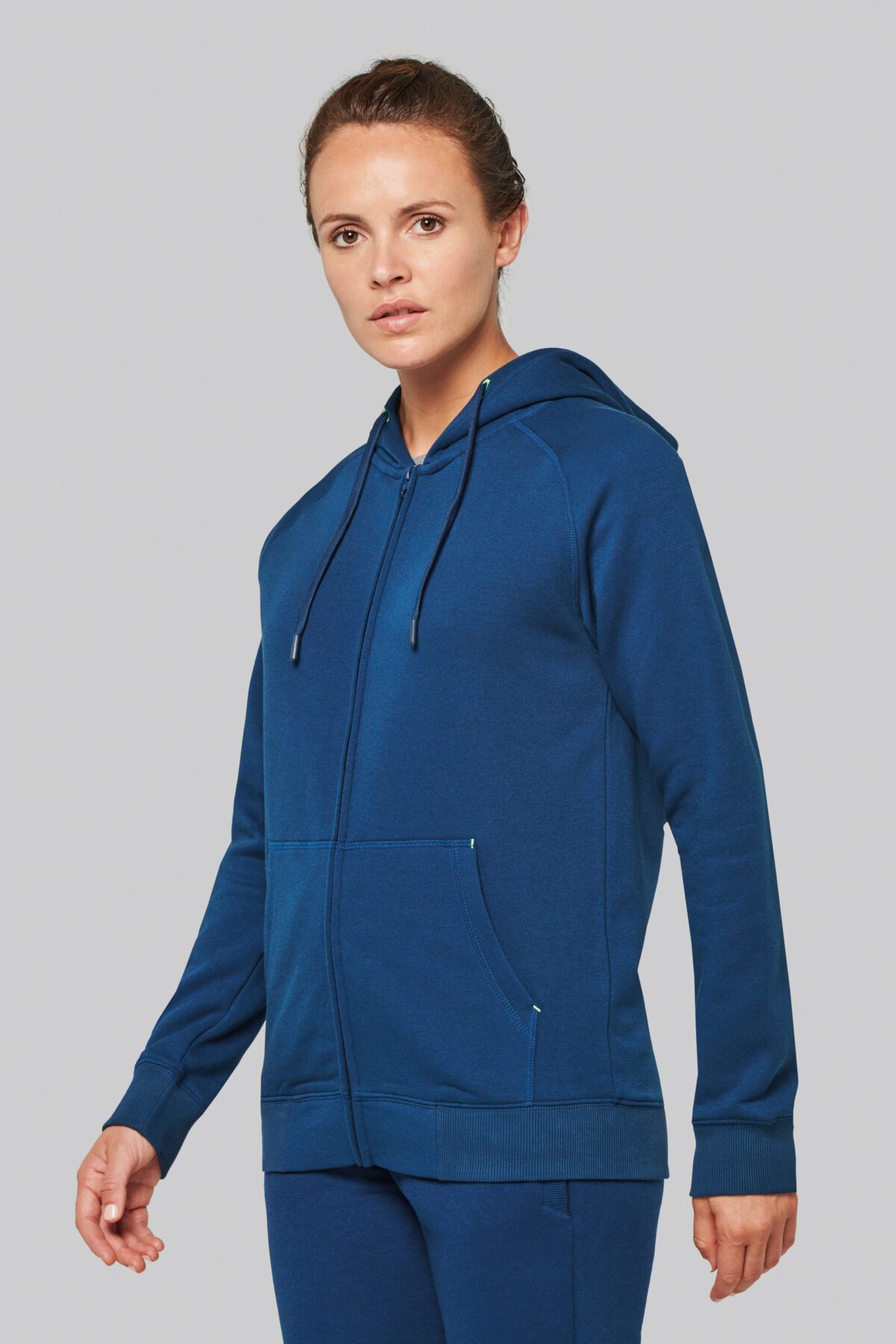 Veste zippée à capuche unisexe – Image 6