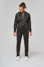 PA384 - Veste de survêtement zippée avec liseré unisexe – Image 21