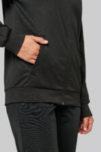 PA384 - Veste de survêtement zippée avec liseré unisexe – Image 13